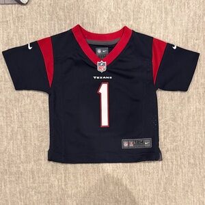 NWOT Nike Kids Texans Jersey - Black and Red